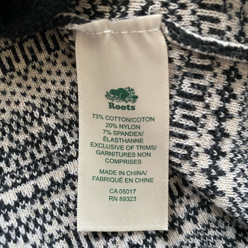 ROOTS Patterned Stretchy Sweatshirt - Picture 9 of 9